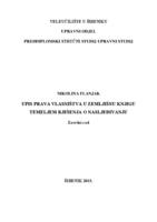 Upis prava vlasništva u zemljišnu knjigu temeljem rješenja o nasljeđivanju