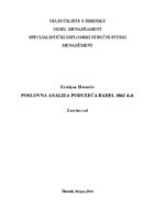 Poslovna analiza poduzeća Badel 1862 d.d.