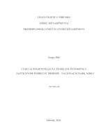 Utjecaj posjetitelja na temeljne fenomene u zaštićenom području prirode Nacionalnom parku "Krka"