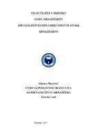 Utjecaj poslovnog rezultata na privatni život menadžera