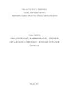 ORGANIZIRANJE I KADROVIRANJE - PRIMJER OPĆA BOLNICA ŠIBENSKO - KNINSKE ŽUPANIJE