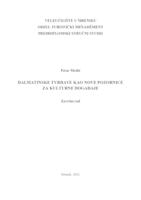prikaz prve stranice dokumenta DALMATINSKE TVRĐAVE KAO NOVE POZORNICE ZA KULTURNE DOGAĐAJE